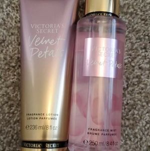 Victoria secret perfume and lotion sets